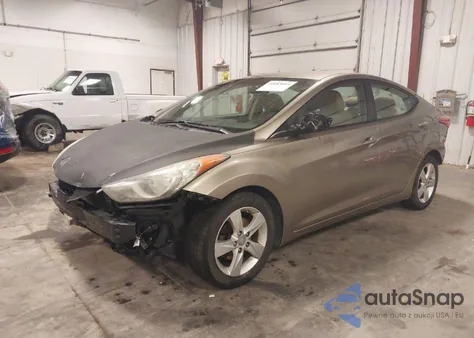 2013 Hyundai Elantra Gls z USA, uszkodzony, nr VIN 5NPDH4AE5DH388492